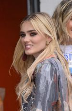 MEG DONNELLY Arrives at a Studio in Brooklyn 07/07/2022