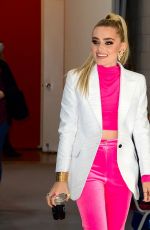 MEG DONNELLY Arrives at Live with Kelly and Ryan in New York 07/07/2022