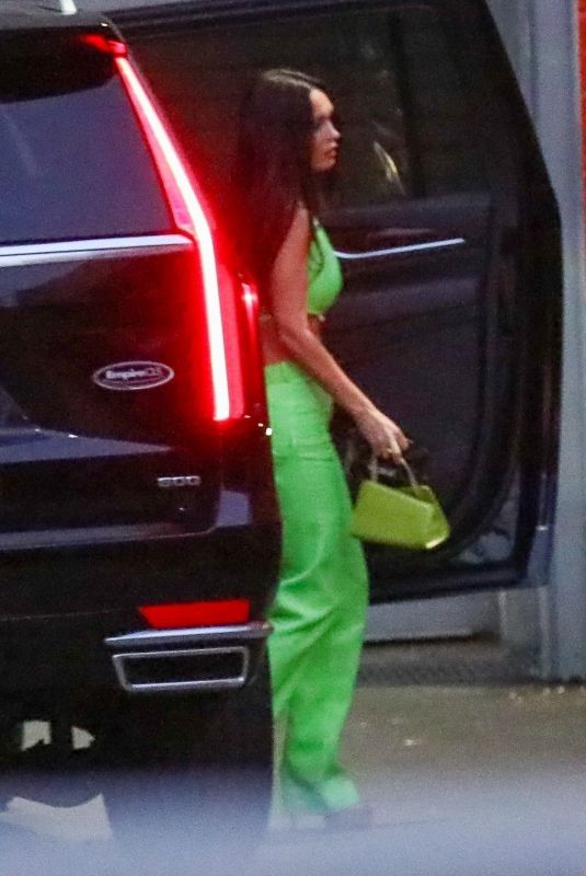 MEGAN FOX Arrives Machine Gun Kelly’s Concert in Inglewood 07/13/2022