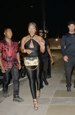 MEGAN THEE STALLION Arrives at Wireless Festival London – Warner Music Afterparty in London 07/08/2022
