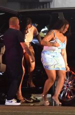 MEGAN THEE STALLION Leaves Bootsy Bellows Nightclub in West Hollywood 07/23/2022