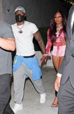 MEGAN THEE STALLION Leaves Bootsy Bellows Nightclub in West Hollywood 07/23/2022