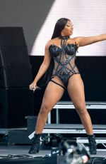 MEGAN THEE STALLION Performs at Wireless Festival at Finsbury Park in London 07/08/2022
