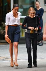 MEGHAN MARKLE and Gloria Steinem Out in New York 07/18/2022