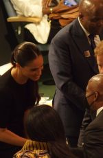 MEGHAN MARKLE and Prince Harry at United Nations in New York 07/18/2022