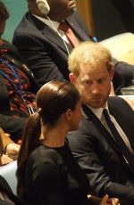 MEGHAN MARKLE and Prince Harry at United Nations in New York 07/18/2022