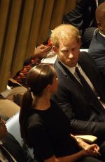 MEGHAN MARKLE and Prince Harry at United Nations in New York 07/18/2022