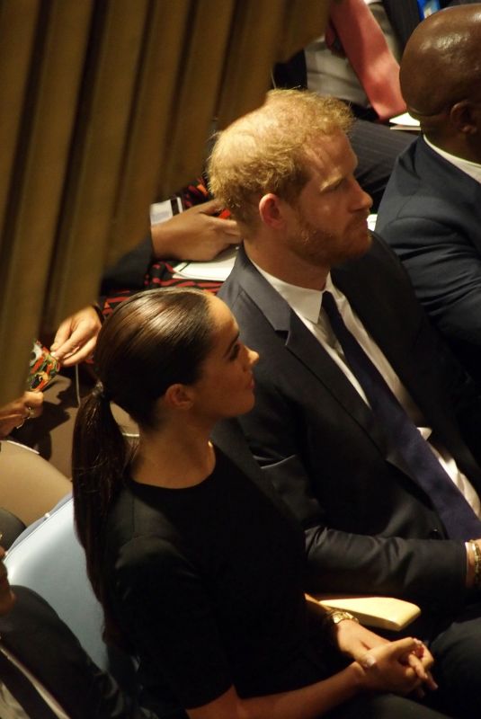 MEGHAN MARKLE and Prince Harry at United Nations in New York 07/18/2022