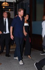 MEGHAN MARKLE and Prince Harry Leaves Locanda Verde in New York 07/18/2022