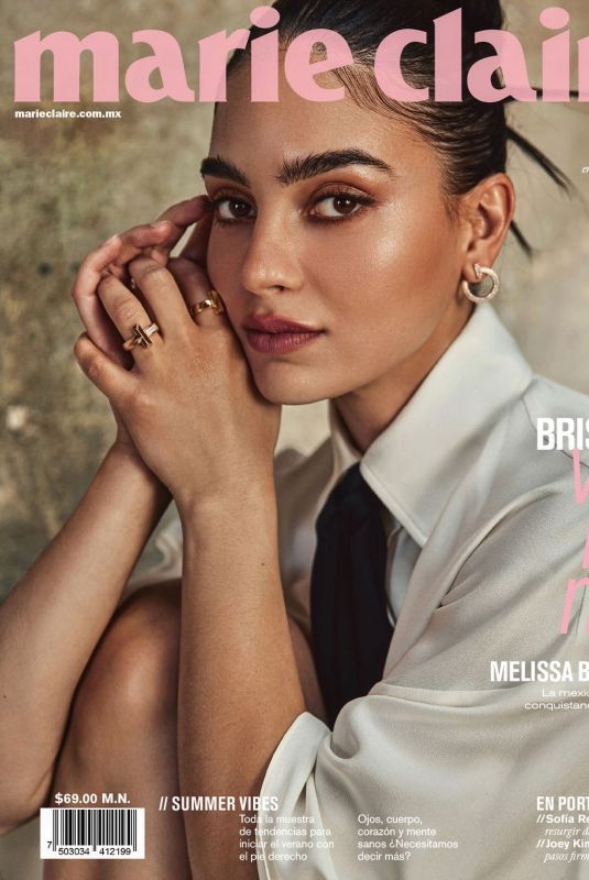 MELISSA BARRERA for Marie Claire Magazine, Mexico July 2022