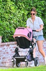 MIA GOTH Out with Her Baby in Pasadena 07/24/2022