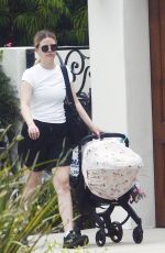 MIA GOTH Out with Her Newborn in Los Angeles 06/28/2022