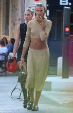 MIA REGAN Out and About in St. Tropez 07/16/2022