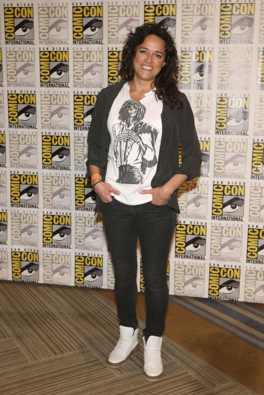 MICHELLE RODRIGUEZ at Dungeons and Dragons Panel at Comic-con International in San Diego 07/21/2022