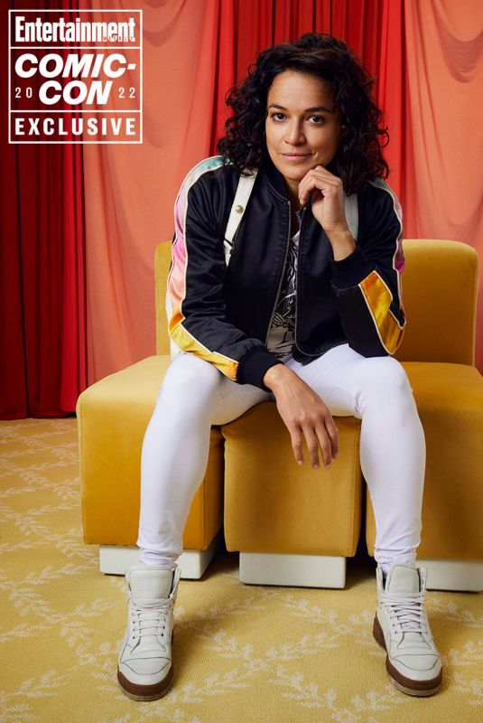 MICHELLE RODRIGUEZ for Entertainment Weekly at Comic-con, July 2022