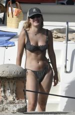 MILLIE BOBBY BORWN in Bikini at Boat in Sardinia 07/06/2022