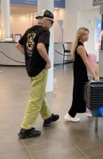 MILLIE BOBBY BROWN and Jake Bongiovi Arriving at Olbia Costa Smeralda Airport 07/13/2022