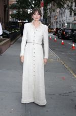 MILLIE BRADY Arrives at Surface Premiere in New York 07/25/2022