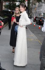 MILLIE BRADY Arrives at Surface Premiere in New York 07/25/2022