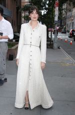 MILLIE BRADY Arrives at Surface Premiere in New York 07/25/2022