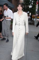 MILLIE BRADY Arrives at Surface Premiere in New York 07/25/2022