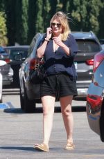 MISCHA BARTON at a Gas Station in Los Angeles 07/01/2022