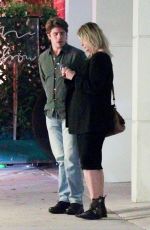 MISCHA BARTON Leaves Mr Chow in Beverly Hills 07/25/2022