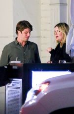MISCHA BARTON Leaves Mr Chow in Beverly Hills 07/25/2022