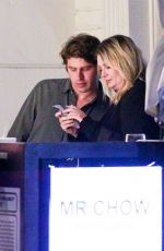 MISCHA BARTON Leaves Mr Chow in Beverly Hills 07/25/2022