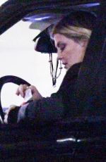 MISCHA BARTON Leaves Mr Chow in Beverly Hills 07/25/2022