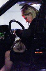MISCHA BARTON Leaves Mr Chow in Beverly Hills 07/25/2022