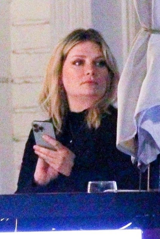 MISCHA BARTON Leaves Mr Chow in Beverly Hills 07/25/2022