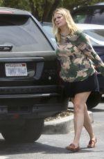 MISCHA BARTON Shopping at Trader Joes in Los Angeles 07/20/2022