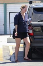 MISCHA BARTON Stops by Starbucks for a Cup of Ice in Los Angeles 07/08/2022