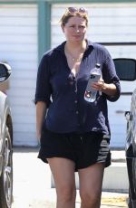 MISCHA BARTON Stops by Starbucks for a Cup of Ice in Los Angeles 07/08/2022