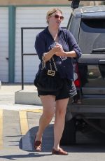 MISCHA BARTON Stops by Starbucks for a Cup of Ice in Los Angeles 07/08/2022