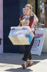 MISCHA BARTON Takes a Used Items to Crossroad Vintage Store in Studio City 07/03/2022