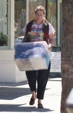 MISCHA BARTON Takes a Used Items to Crossroad Vintage Store in Studio City 07/03/2022