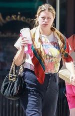 MISCHA BARTON Takes a Used Items to Crossroad Vintage Store in Studio City 07/03/2022