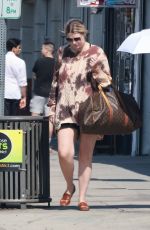 MISCHA BARTON Unloads Bags of Clothing at a Retailer in Los Angeles 007/17/2022