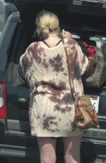 MISCHA BARTON Unloads Bags of Clothing at a Retailer in Los Angeles 007/17/2022