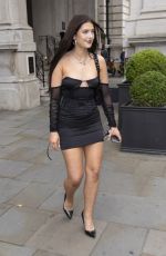 MISSY KEATING Out and About in London 07/27/2022