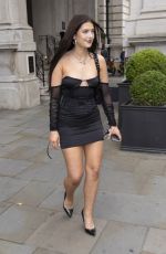 MISSY KEATING Out and About in London 07/27/2022