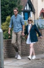 MOLLIE KING and Stuart Broad Out in London 07/06/2022