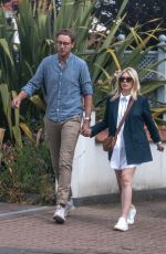 MOLLIE KING and Stuart Broad Out in London 07/06/2022