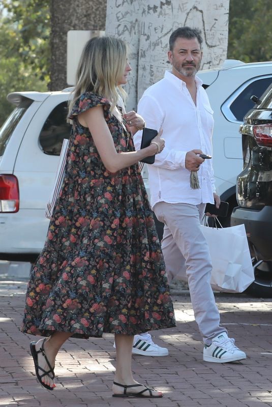 MOLLY MCNEARNEY and Jimmy Kimmel Out in Malibu 07/12/2022