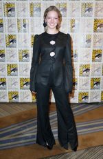 MORFYDD CLARK at The Lord Of The Rings: The Rings Of Power Panel at Comic-Con in San Diego 07/22/2022