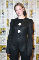 MORFYDD CLARK at The Lord Of The Rings: The Rings Of Power Panel at Comic-Con in San Diego 07/22/2022