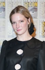 MORFYDD CLARK at The Lord Of The Rings: The Rings Of Power Panel at Comic-Con in San Diego 07/22/2022