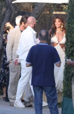 MORGAN BROWN and Gerard Butler Arrives at Tobey Maguire